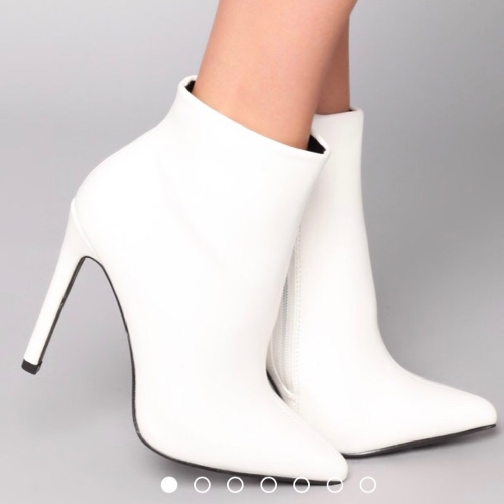 Fashionnova White Booties